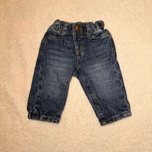 Old Navy Dark Blue Elastic Waist Denim Jeans